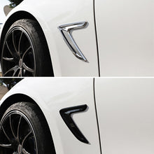 Load image into Gallery viewer, 2Pcs Car Side Wing Air Flow Fender Grill Outlet Intake Vent Trim For BMW 3 Series F30 2013 - 2018