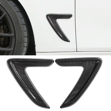 Load image into Gallery viewer, 2Pcs Car Side Wing Air Flow Fender Grill Outlet Intake Vent Trim For BMW 3 Series F30 2013 - 2018