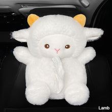 Load image into Gallery viewer, Cartoon Car Tissue Box Hanging Type Drawer Box Cover Car Seat Back Armrest Box Tissue Bag Paper Package Case