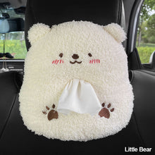 Load image into Gallery viewer, Cartoon Car Tissue Box Hanging Type Drawer Box Cover Car Seat Back Armrest Box Tissue Bag Paper Package Case