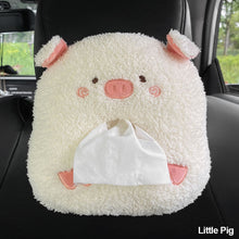 Load image into Gallery viewer, Cartoon Car Tissue Box Hanging Type Drawer Box Cover Car Seat Back Armrest Box Tissue Bag Paper Package Case