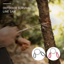 Load image into Gallery viewer, Steel Metal Manual Chain Saw Wire Saw Scroll Outdoor Survival Hand Chainsaw Survival Gear Emergency Travel Tool