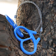 Load image into Gallery viewer, Portable Outdoor Manual Hand Steel Wire Saw Hand Chain Saw Cutter Travel Camping Emergency Gear Survival Tools Accessories
