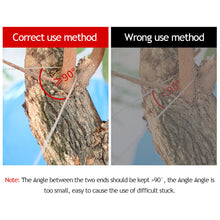 Load image into Gallery viewer, Portable Outdoor Manual Hand Steel Wire Saw Hand Chain Saw Cutter Travel Camping Emergency Gear Survival Tools Accessories