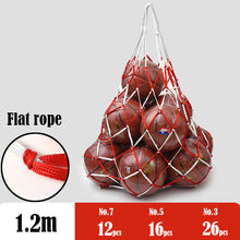 Load image into Gallery viewer, Nylon Football Net Bag Bold Storage Bag Single Ball Carry Portable Equipment Outdoor Sports Soccer Basketball Volleyball Bag