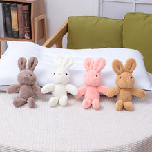 Load image into Gallery viewer, 25cm Cute Rabbit Plush Toy Soft Stuffed Bunny Doll Sleeping Toy Girls Kids Baby Plush Animal Birthday Gifts