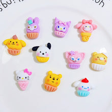 Load image into Gallery viewer, Cartoon Cake DIY Accessories Phone Case Creative Hairpin Decoration Cream Glue Pencil Case Handmade Materials Decoration