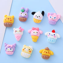 Load image into Gallery viewer, Cartoon Cake DIY Accessories Phone Case Creative Hairpin Decoration Cream Glue Pencil Case Handmade Materials Decoration