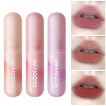 Load image into Gallery viewer, Cute Waterproof Velvet Pink Brown Lip Glaze Matte Liquid Lipstick Nude Red Lip Mud Cheek Rouge Tint Women Cosmetics