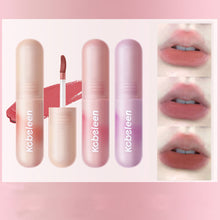 Load image into Gallery viewer, Cute Waterproof Velvet Pink Brown Lip Glaze Matte Liquid Lipstick Nude Red Lip Mud Cheek Rouge Tint Women Cosmetics