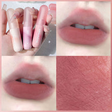 Load image into Gallery viewer, Cute Waterproof Velvet Pink Brown Lip Glaze Matte Liquid Lipstick Nude Red Lip Mud Cheek Rouge Tint Women Cosmetics