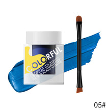 Load image into Gallery viewer, Eyeliner Cream with Brush Waterproof Sweat-proof Liquid Eyeliner No Halo Easy Dye Quick Dry Eyeliner Women Cosmetics