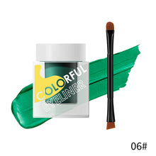 Load image into Gallery viewer, Eyeliner Cream with Brush Waterproof Sweat-proof Liquid Eyeliner No Halo Easy Dye Quick Dry Eyeliner Women Cosmetics