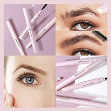 Load image into Gallery viewer, Double Head Eyebrow Styling Cream Creative Natural Set Eyebrow Setting Liquid Shape Boundary Brow Wax Pencil