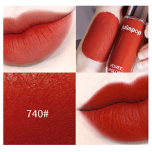 Load image into Gallery viewer, Matte Velvet Lip Glaze Lipstick Non-fading Waterproof Long-lasting Nude Matte Lip Gloss Women Lip Makeup Cosmetics