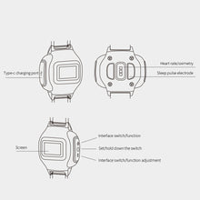Load image into Gallery viewer, Intelligent Wrist Strap Type Pulse Sleep Apparatus Household Wearable Decompression Sleep Aid Watch Micro Current Calming Sleep Aid Sleep Meter