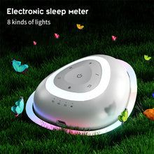 Load image into Gallery viewer, White Noise Sleeping Instrument Baby Music Sleeping Aid Divine Sleep Meter Colorful Night Light Decompression Soothing White Sleep Speaker
