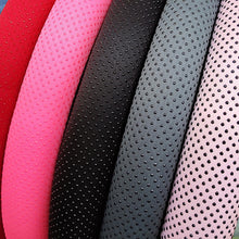 Load image into Gallery viewer, Universal 38cm Car Decor Steering Wheel Cover Interior Parts Protector Replacement Knitted fabric Car-styling Anti-Slip covers
