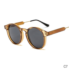 Load image into Gallery viewer, Fashion Retro Round Sunglasses Men Glasses Female Trendy Polarized Large Frame Sunglasses Shades for Women