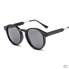 Load image into Gallery viewer, Fashion Retro Round Sunglasses Men Glasses Female Trendy Polarized Large Frame Sunglasses Shades for Women