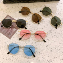 Load image into Gallery viewer, Fashion Retro Round Sunglasses Men Glasses Female Trendy Polarized Large Frame Sunglasses Shades for Women