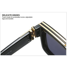 Load image into Gallery viewer, Small Rectangle Sunglasses Women Luxury Brand Men Shades Retro Square Black Sun Glasses Eyewear Trend Punk Eyeglasses For Male