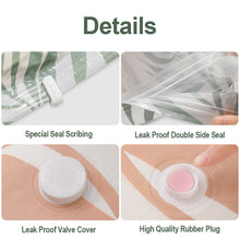 Load image into Gallery viewer, Vacuum Bag Reusable Vacuum Storage Bags For Cloth Compressed Bag Hand Pump Travel Save Space Seal Blanket Organizer