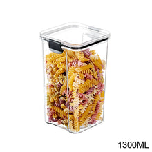 Load image into Gallery viewer, 460-1800ml Stackable Kitchen Sealed Jar Plastic Food Storage Box Multigrain Tank Bottle Dried Fruit Tea Storage Containers