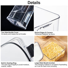 Load image into Gallery viewer, 460-1800ml Stackable Kitchen Sealed Jar Plastic Food Storage Box Multigrain Tank Bottle Dried Fruit Tea Storage Containers
