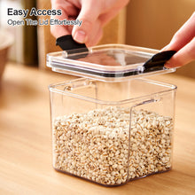 Load image into Gallery viewer, 460-1800ml Stackable Kitchen Sealed Jar Plastic Food Storage Box Multigrain Tank Bottle Dried Fruit Tea Storage Containers