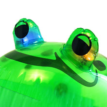 Load image into Gallery viewer, 2023 Popular Cute Inflatable Frog Balloon with Flashing Light and Bounce Elastic Rope PVC Children's Toy for Party Holiday Festival