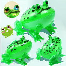 Load image into Gallery viewer, 2023 Popular Cute Inflatable Frog Balloon with Flashing Light and Bounce Elastic Rope PVC Children's Toy for Party Holiday Festival