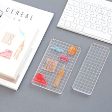 Load image into Gallery viewer, Acrylic Block For Clear Stamp Cling Mounted Rubber Stamps DIY Scrapbooking Photo Album Decorative Handmade Tool Wax Stamp Pad