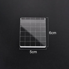 Load image into Gallery viewer, Acrylic Block For Clear Stamp Cling Mounted Rubber Stamps DIY Scrapbooking Photo Album Decorative Handmade Tool Wax Stamp Pad