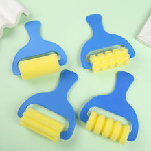 Load image into Gallery viewer, 3/4/5pcs Kids Drawing Toys Sponge Brush Kit DIY Painting Brush Sponge Flower Stamp Kids Eearly Education Art Start Learning Tools