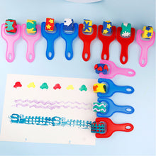 Load image into Gallery viewer, Kids Drawing Toys Sponge Brush Kit DIY Painting Brush Sponge Flower Stamp Kids Eearly Education Art Start Learning Tools