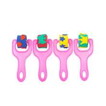 Load image into Gallery viewer, Kids Drawing Toys Sponge Brush Kit DIY Painting Brush Sponge Flower Stamp Kids Eearly Education Art Start Learning Tools
