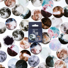 Load image into Gallery viewer, 45Pcs/box Cute Creative Moon Mini Paper Sticker Decoration Diy Ablum Diary Scrapbooking Label Sticker Stationery School Supplies
