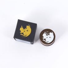 Load image into Gallery viewer, Vintage Moon Series Wood Stamp Phases of The Moon Round Wooden Rubber Stamps for DIY Craft Letters Diary and Scrapbooking