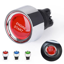 Load image into Gallery viewer, 50A Car Engine Start Push Button Keyless Switch Racing Small Start Button Lgnition Starter On Off Switches Stop DC 12V/24V