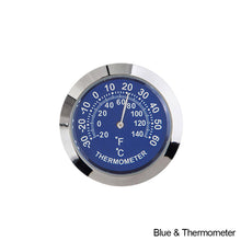 Load image into Gallery viewer, Car Interior Hygrometer Clock Monitor Thermometer Hygrometer Gauge Temp Gauge for Home Automobiles Decoration Ornament