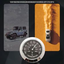 Load image into Gallery viewer, Car Interior Hygrometer Clock Monitor Thermometer Hygrometer Gauge Temp Gauge for Home Automobiles Decoration Ornament
