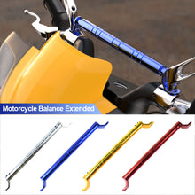 Load image into Gallery viewer, Aluminum Alloy Motorcycle Extended Handlebar Balance Bar Faucet Multi-Function Headlight Mobile Phone Extension Bracket