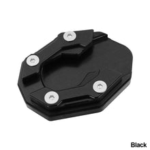 Load image into Gallery viewer, Universal Extension Scooter Motorcycle Bike Kickstand Extender Foot Side Stand Pad Support Plate Anti-skid Enlarged Base for YAMAHA NMAX155 XMAX300