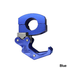 Load image into Gallery viewer, Aluminum Alloy Motorcycle Hook Hanger Luggage Bag Hanger Helmet Claw Hook Carry Holder
