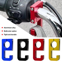 Load image into Gallery viewer, Motorcycle Helmet Hook Aluminum Mount Motorcycle Scooter Helmet Holder Bag Luggage Hook Hanger