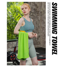 Load image into Gallery viewer, Women Men Dry Sport Towel Travel Swimming Yoga Ultra Soft Lightweight Super Absorbent Microfiber Material For Gym Running