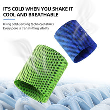 Load image into Gallery viewer, Summer Ice Cooling Wrist Sweatband Tennis Sport Wristband Volleyball Gym Wrist Brace Support Sweat Band Towel Wrist Protect