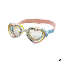 Load image into Gallery viewer, Children's Swimming Goggles Cartoon Heart Shape UV Fogging Proof Swim Training Glasses For Children Kids Gifts