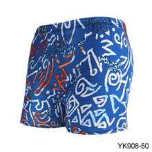 Load image into Gallery viewer, Men's Colorful Print Quick Dry Swimwear Men Trunks Swim Shorts Slim Fit Swimming Trunks for Beach Surf Beachwear